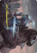 Will, Scion of Peace Art Card (Gold-Stamped Signature) [Wilds of Eldraine Art Series] - Destination Retro
