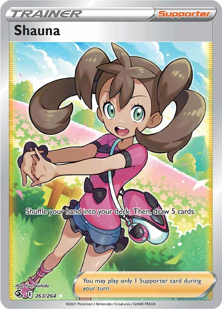 Shauna (263/264) [Sword & Shield: Fusion Strike] - Destination Retro