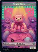Teddy Bear // Treasure (012) Double-sided Token [Unfinity Tokens] - Destination Retro