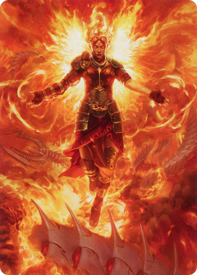 Chandra, Hope's Beacon Art Card [March of the Machine Art Series] - Destination Retro