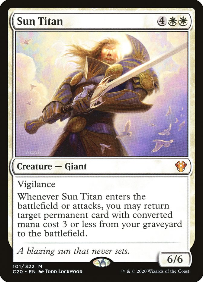 Sun Titan [Commander 2020] - Destination Retro