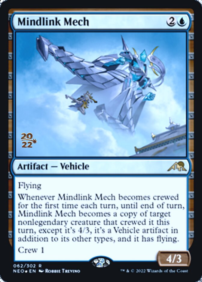 Mindlink Mech [Kamigawa: Neon Dynasty Prerelease Promos] - Destination Retro
