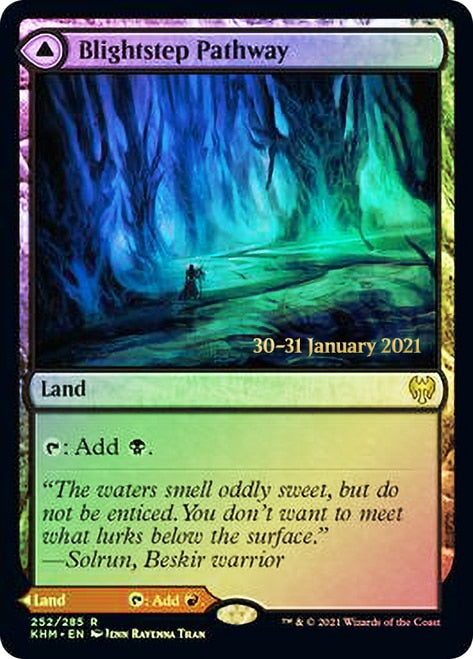 Blightstep Pathway // Searstep Pathway  [Kaldheim Prerelease Promos] - Destination Retro