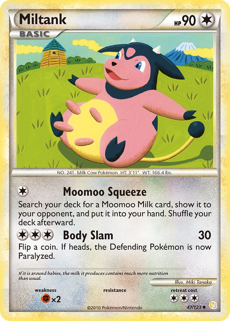 Miltank (47/123) [HeartGold & SoulSilver: Base Set] - Destination Retro