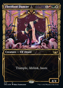 Fleetfoot Dancer (Showcase Golden Age Gilded Foil) [Streets of New Capenna] - Destination Retro