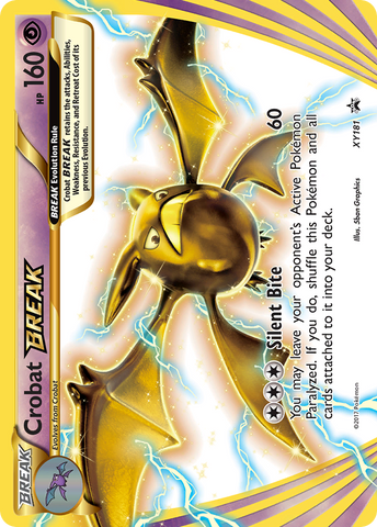 Crobat BREAK (XY181) [XY: Black Star Promos] - Destination Retro