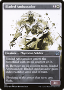 Bladed Ambassador (Showcase Ichor) [Phyrexia: All Will Be One] - Destination Retro