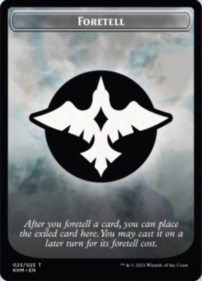 Foretell [Kaldheim Tokens] - Destination Retro