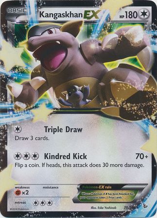 Kangaskhan EX (78/106) (Jumbo Card) [XY: Flashfire] - Destination Retro