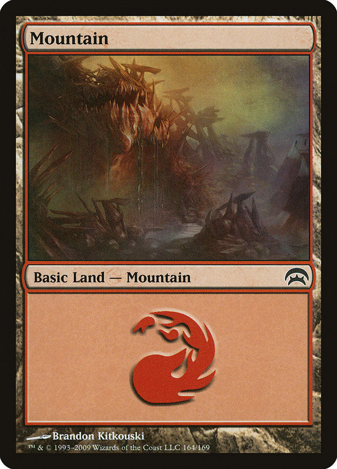 Mountain (164) [Planechase] - Destination Retro