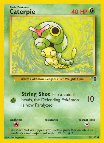 Caterpie (69/110) [Legendary Collection] - Destination Retro