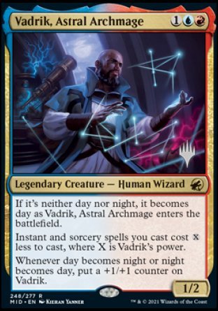 Vadrik, Astral Archmage (Promo Pack) [Innistrad: Midnight Hunt Promos] - Destination Retro