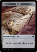 Clue // Insect (0017) Double-Sided Token [Murders at Karlov Manor Commander Tokens] - Destination Retro