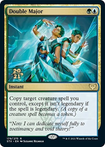 Double Major [Strixhaven: School of Mages Prerelease Promos] - Destination Retro
