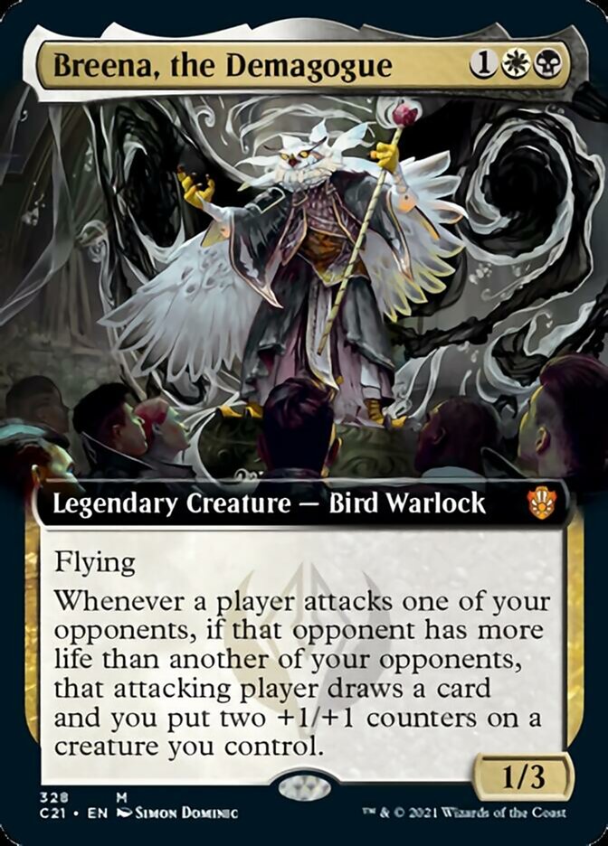 Breena, the Demagogue (Extended) [Commander 2021] - Destination Retro