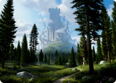 Forest (278) Art Card [Dungeons & Dragons: Adventures in the Forgotten Realms Art Series] - Destination Retro
