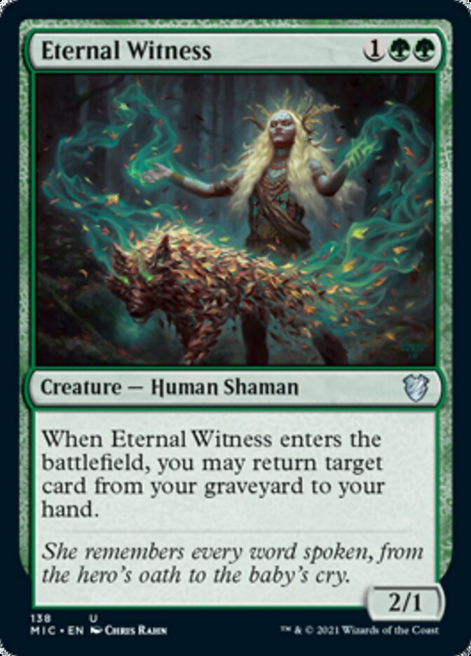 Eternal Witness [Innistrad: Midnight Hunt Commander] - Destination Retro