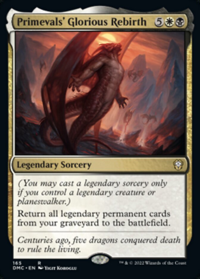 Primevals' Glorious Rebirth [Dominaria United Commander] - Destination Retro