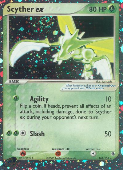 Scyther ex (102/109) [EX: Ruby & Sapphire] - Destination Retro