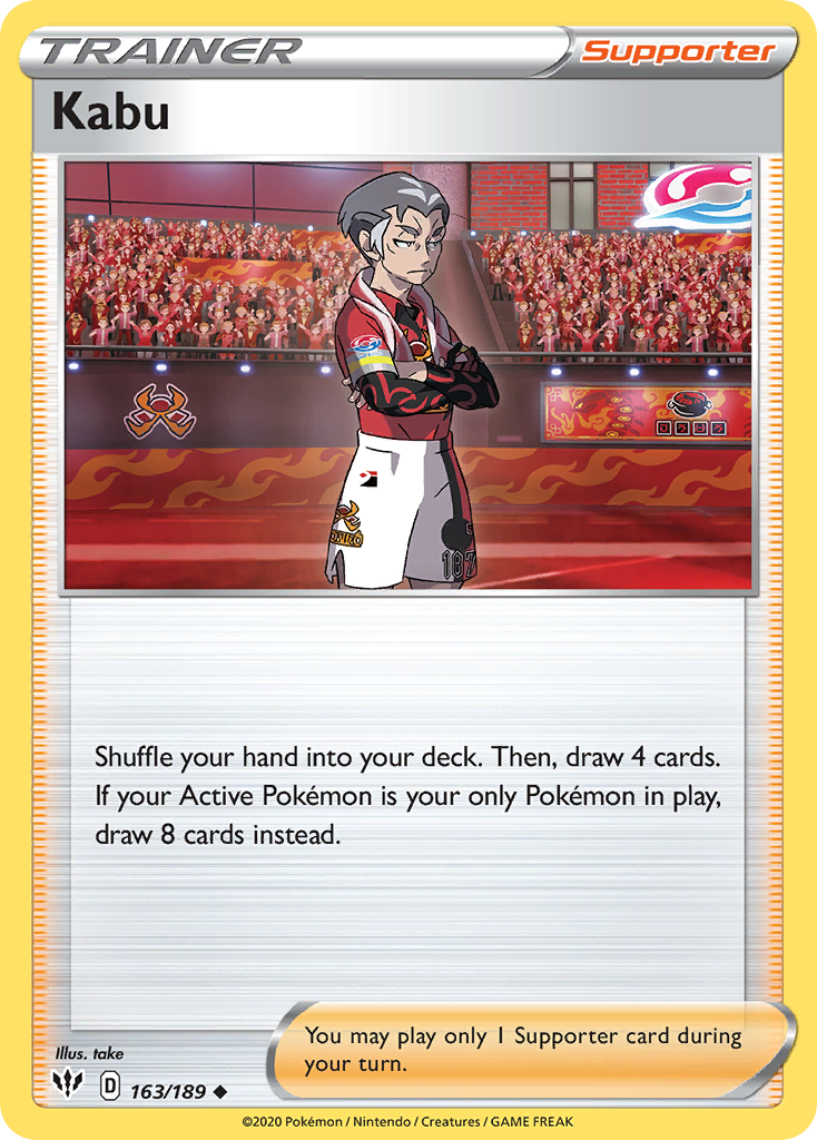Kabu (163/189) [Sword & Shield: Darkness Ablaze] - Destination Retro