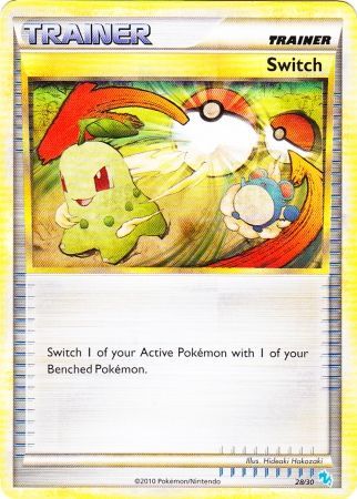 Switch (28/30) [HeartGold & SoulSilver: Trainer Kit - Gyarados & Raichu] - Destination Retro
