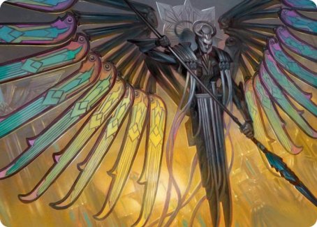 Paragon of Modernity Art Card [Streets of New Capenna Art Series] - Destination Retro