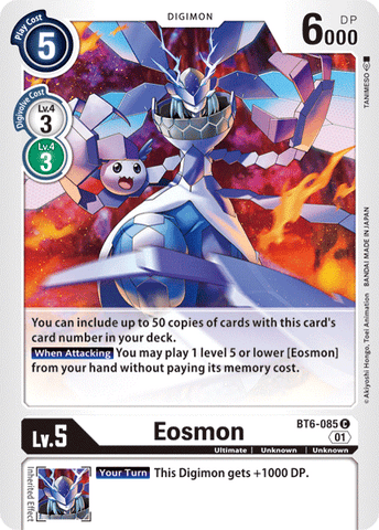 Eosmon [BT6-085] [Double Diamond] - Destination Retro