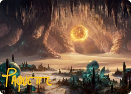 Plains (265) Art Card (Gold-Stamped Signature) [Dungeons & Dragons: Adventures in the Forgotten Realms Art Series] - Destination Retro