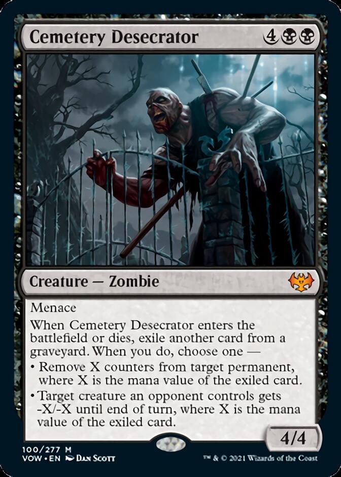 Cemetery Desecrator [Innistrad: Crimson Vow] - Destination Retro