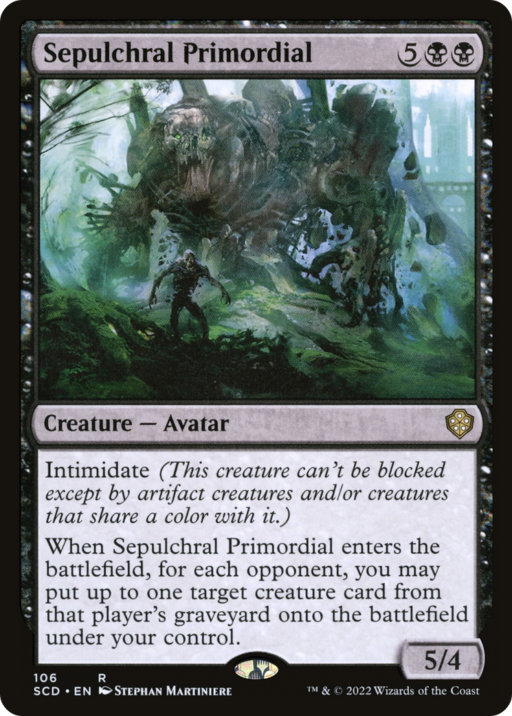 Sepulchral Primordial [Starter Commander Decks] - Destination Retro