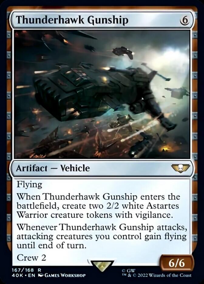 Thunderhawk Gunship [Universes Beyond: Warhammer 40,000] - Destination Retro
