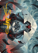 Mirrodin Avenged Art Card (Gold-Stamped Signature) [March of the Machine Art Series] - Destination Retro
