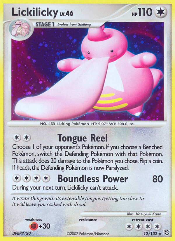 Lickilicky (12/132) [Diamond & Pearl: Secret Wonders] - Destination Retro
