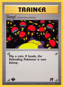 Sleep! (79/82) [Team Rocket 1st Edition] - Destination Retro