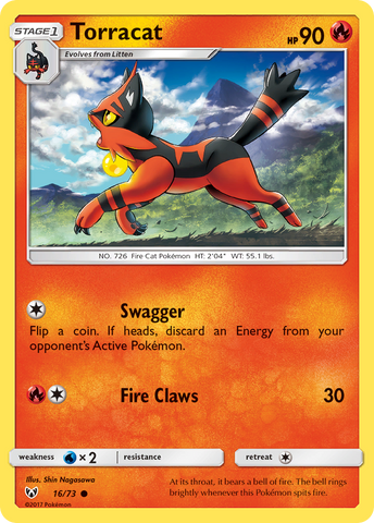 Torracat (16/73) [Sun & Moon: Shining Legends] - Destination Retro