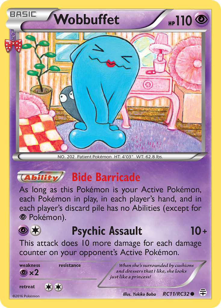 Wobbuffet (RC11/RC32) [XY: Generations] - Destination Retro