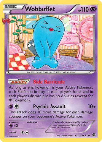 Wobbuffet (RC11/RC32) [XY: Generations] - Destination Retro