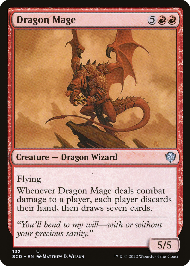 Dragon Mage [Starter Commander Decks] - Destination Retro