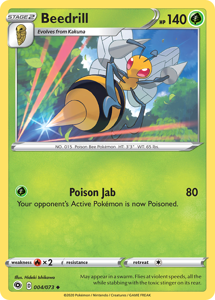 Beedrill (4/073) [Sword & Shield: Champion's Path] - Destination Retro