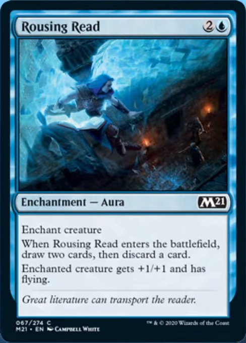 Rousing Read [Core Set 2021] - Destination Retro
