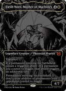 Elesh Norn, Mother of Machines (Oil Slick Raised Foil) [Phyrexia: All Will Be One] - Destination Retro