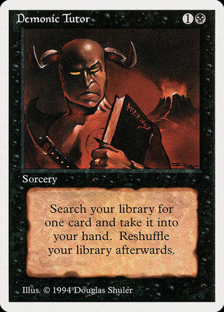 Demonic Tutor [Summer Magic / Edgar] - Destination Retro