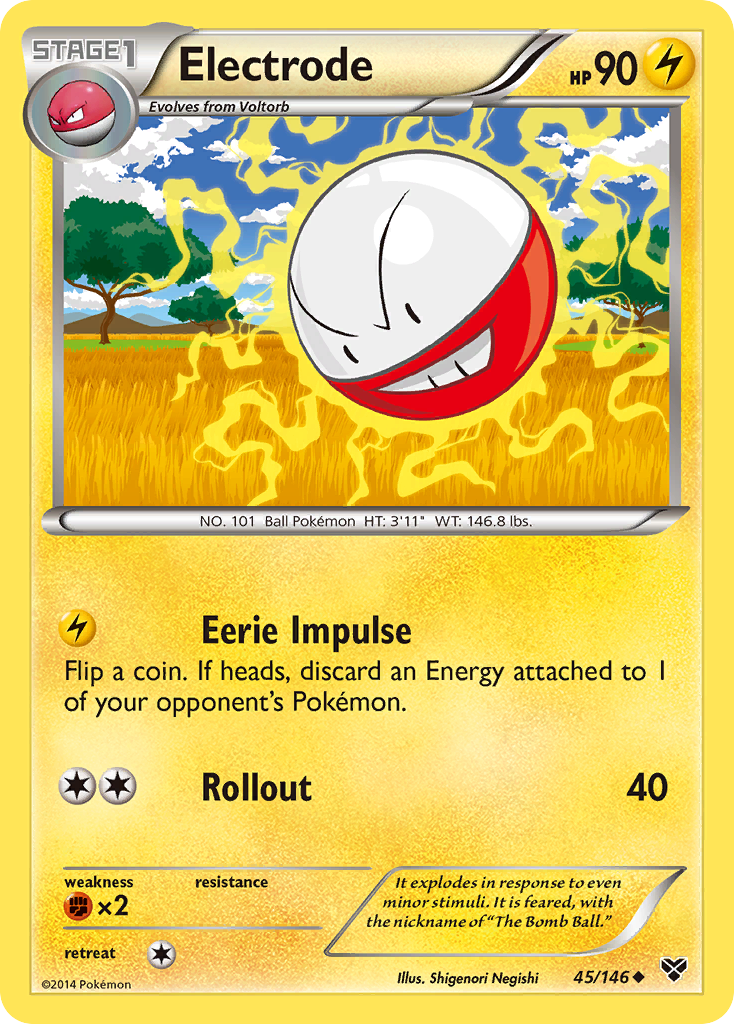Electrode (45/146) [XY: Base Set] - Destination Retro