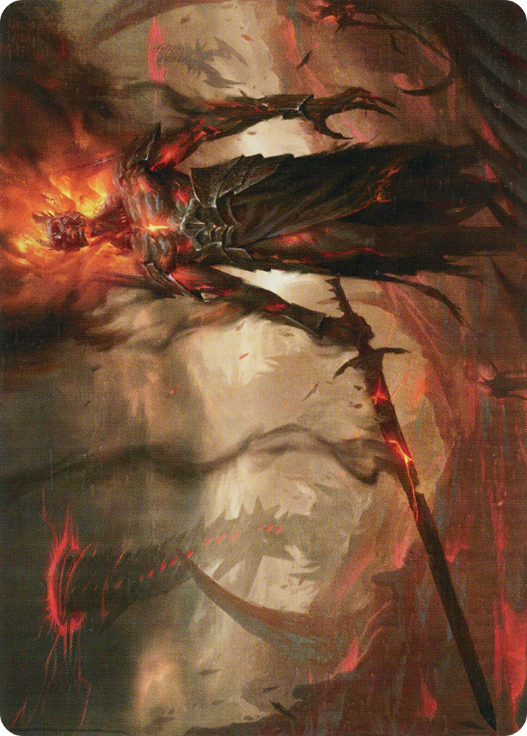 Ashen Reaper Art Card [March of the Machine Art Series] - Destination Retro