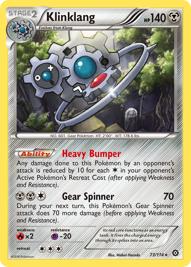Klinklang (73/114) [XY: Steam Siege] - Destination Retro