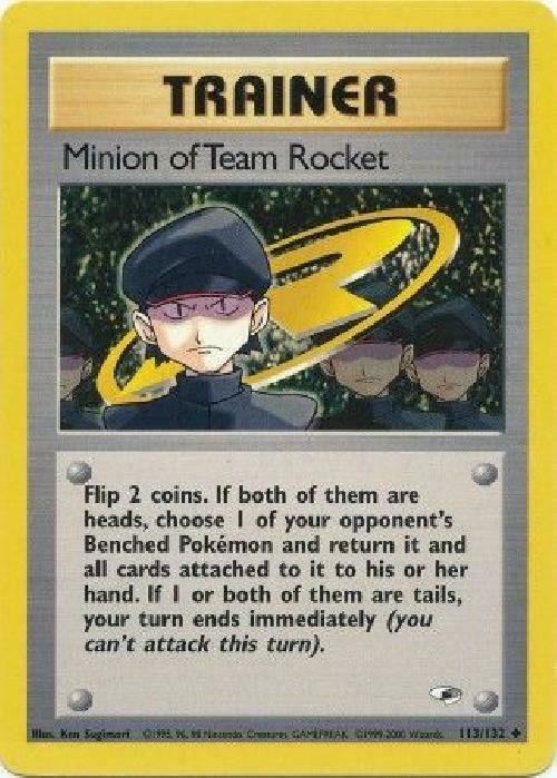 Minion of Team Rocket (113/132) [Gym Heroes Unlimited] - Destination Retro
