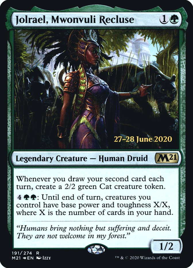 Jolrael, Mwonvuli Recluse  [Core Set 2021 Prerelease Promos] - Destination Retro