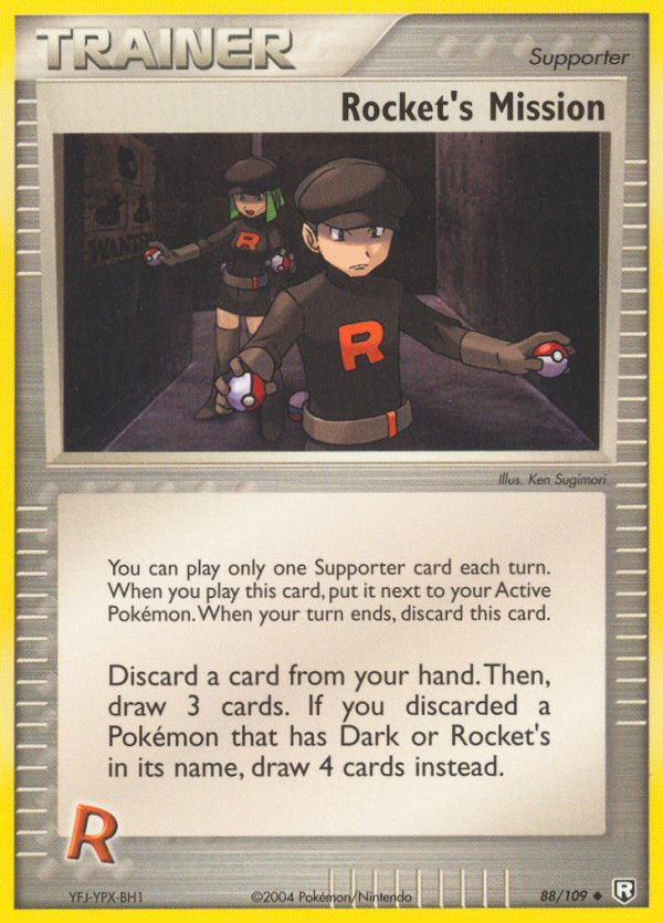 Rocket's Mission (88/109) [EX: Team Rocket Returns] - Destination Retro