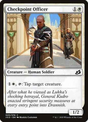 Checkpoint Officer [Ikoria: Lair of Behemoths] - Destination Retro