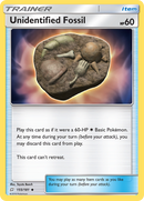 Unidentified Fossil (155/181) [Sun & Moon: Team Up] - Destination Retro